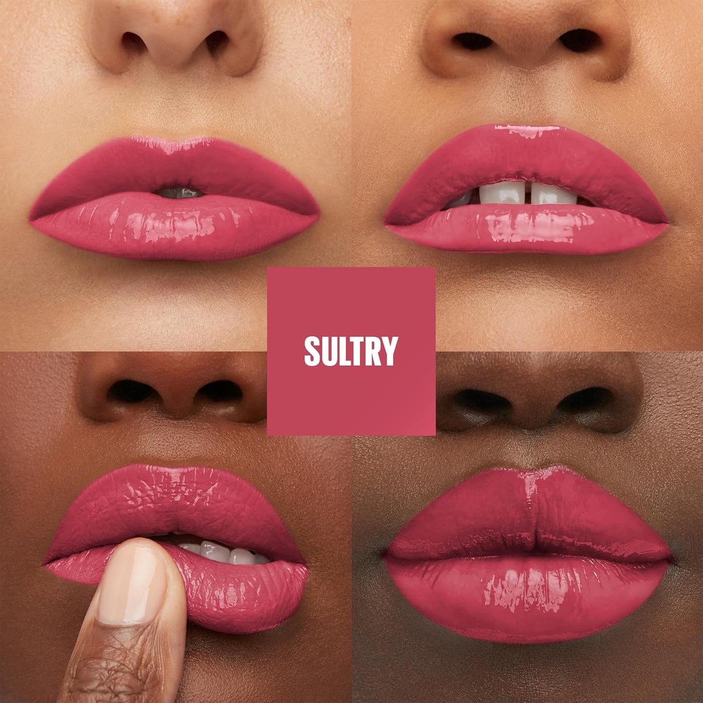 Maybelline Super Stay Vinyl Ink Longwear Liquid Lipcolor, Highly Pigmented with Instant Shine, Sultry Shade, 1 Count