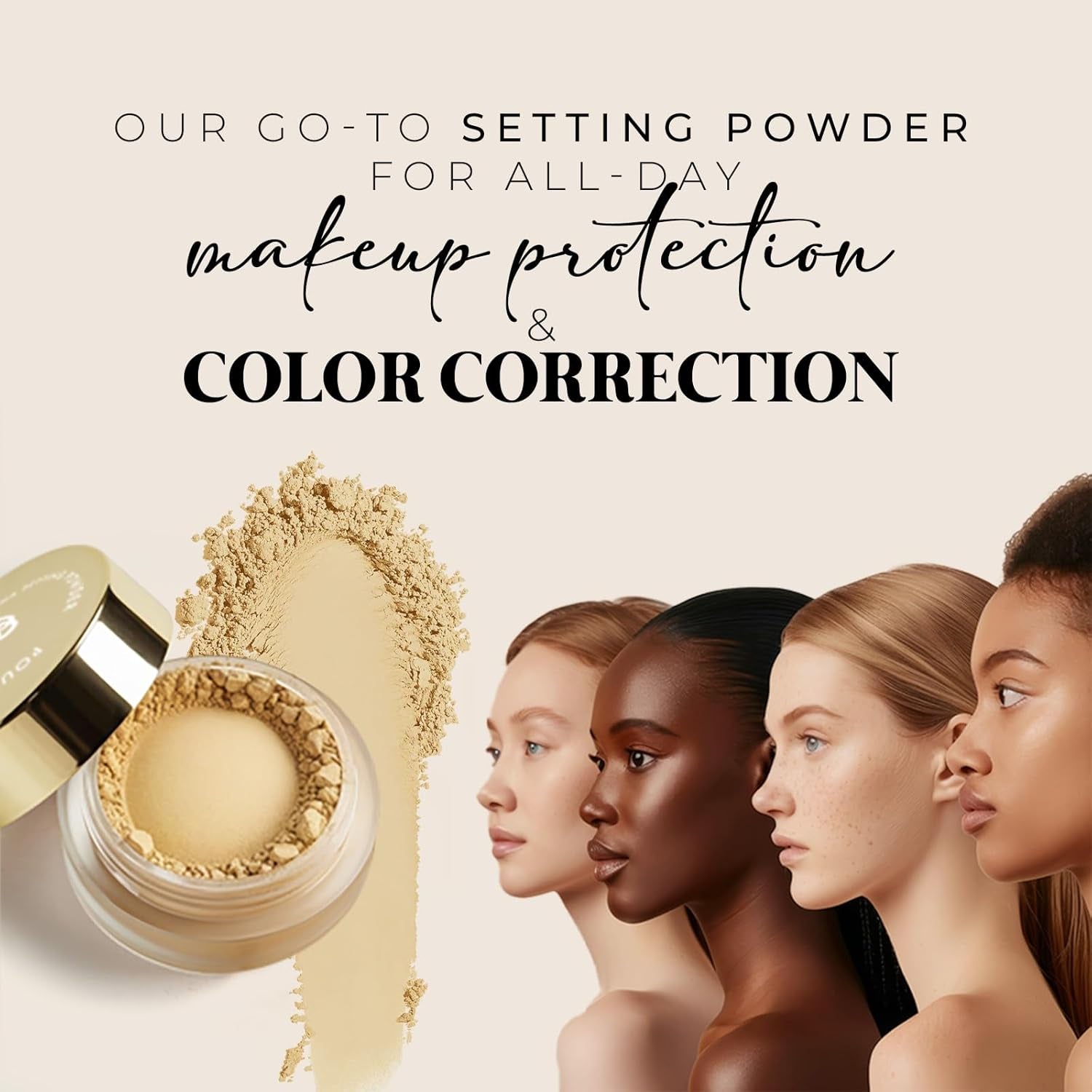 Banana Setting Powder for Flawless Finish