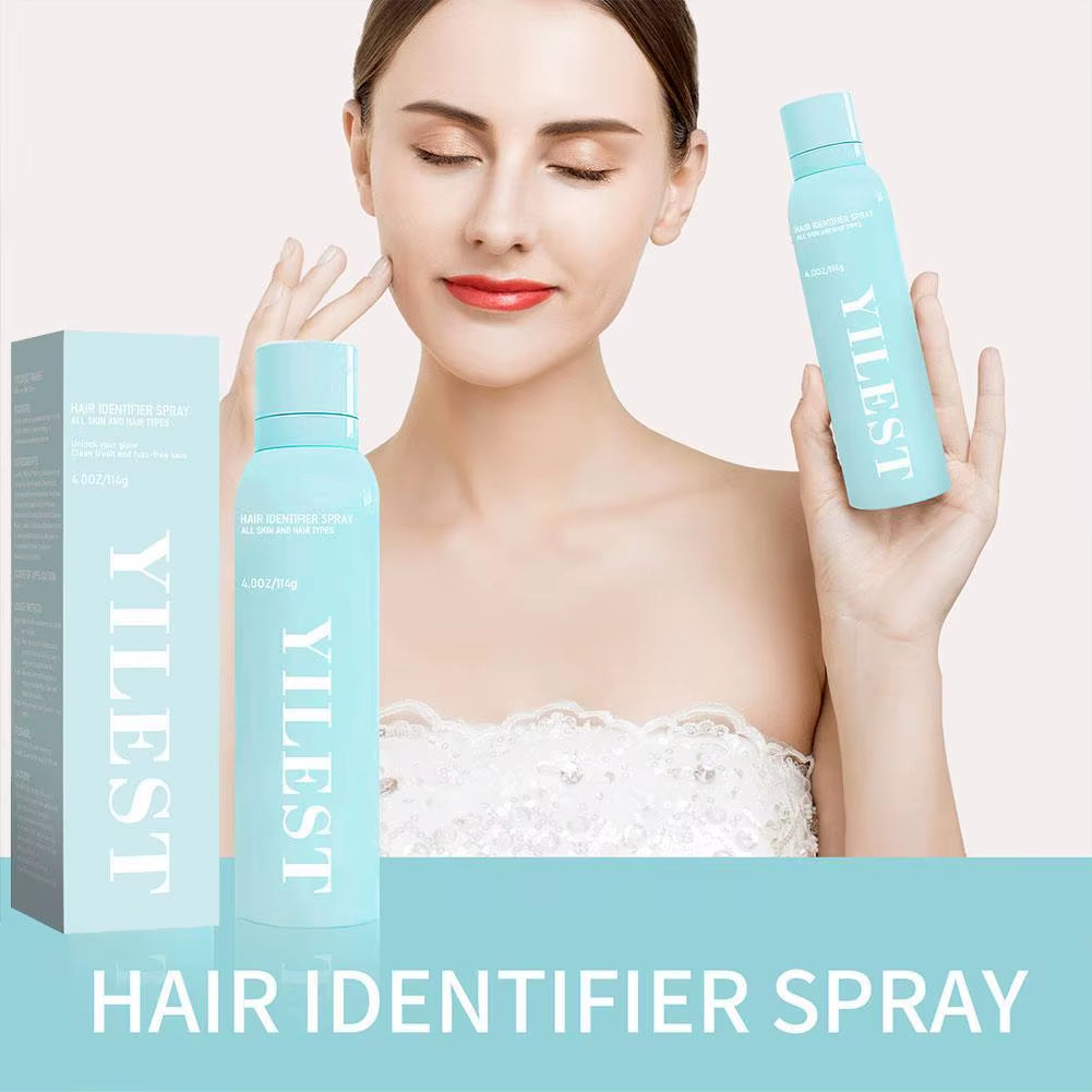 Facial Hair Identification and Dermaplaning Spray for Moisturizing and Skin Care