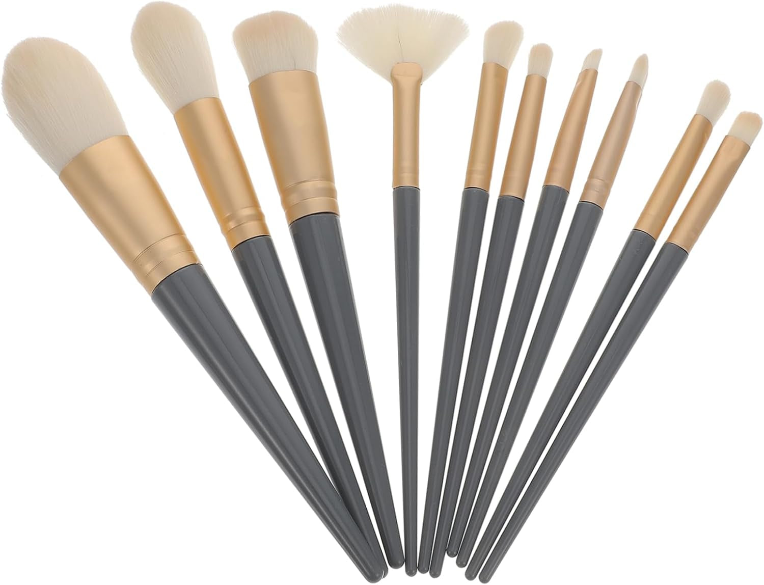 Professional Makeup Brush Set for Blush, Loose Powder, and Eye Shadow - Portable Cosmetic Tools for Daily Use by Women