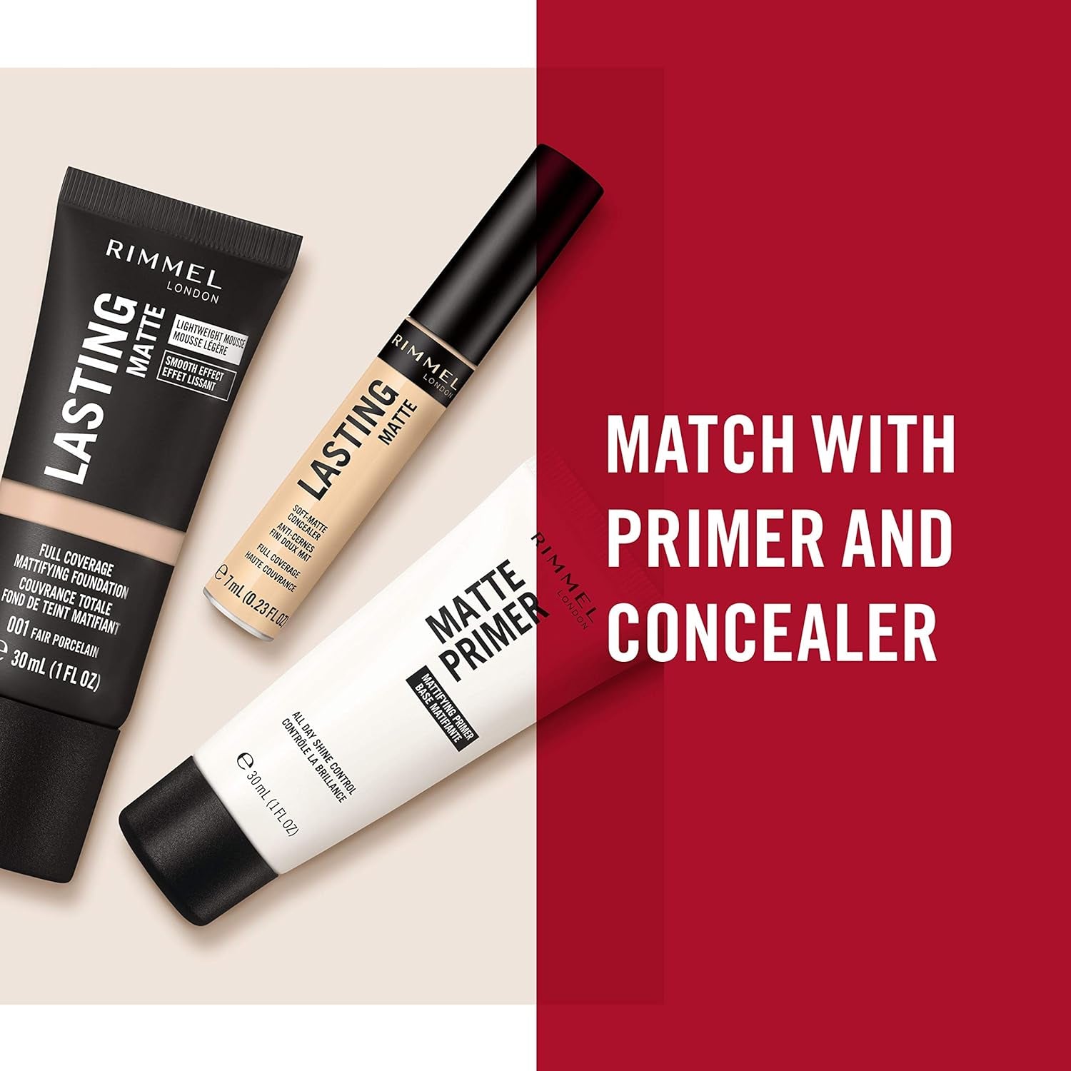Lasting Matte Full Coverage Lightweight Foundation, 30ml, Shade 400 Natural Beige