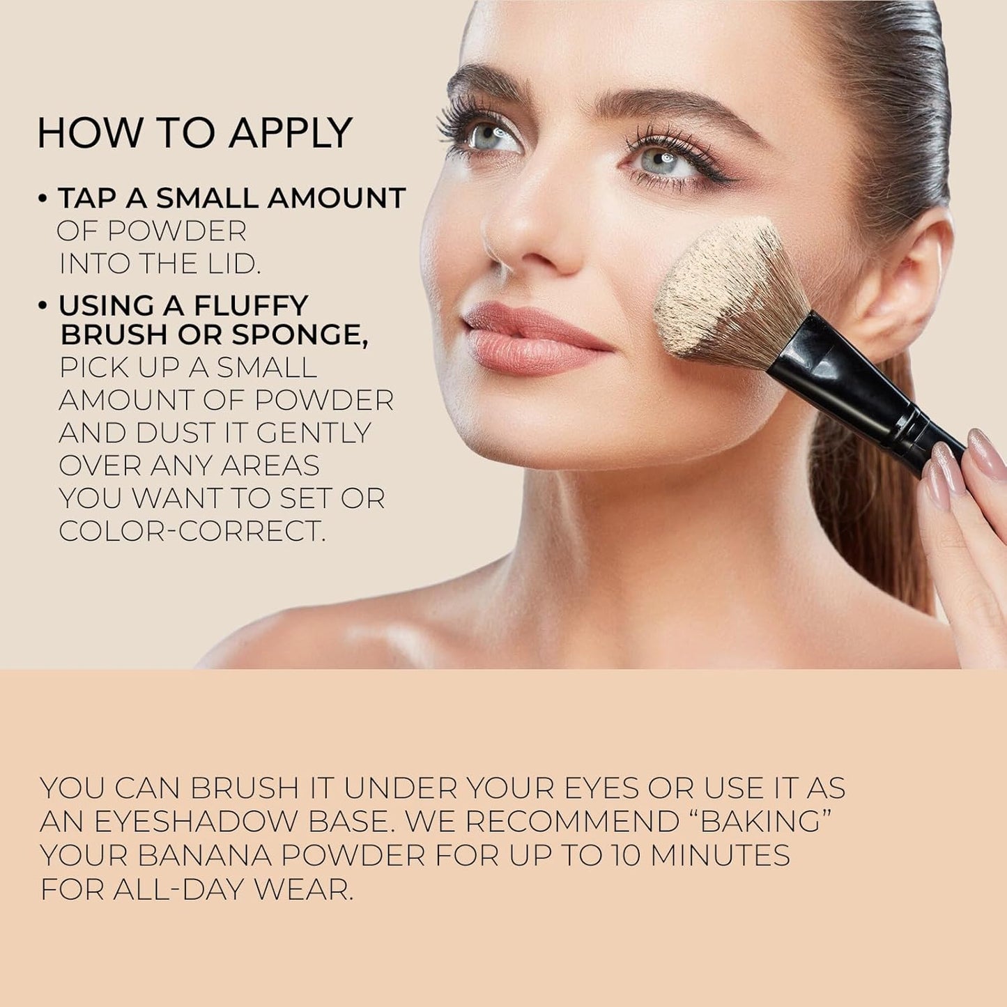 Banana Setting Powder for Flawless Finish